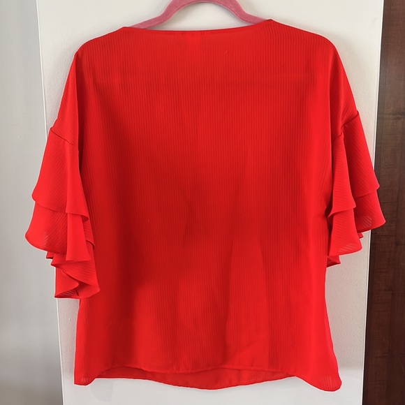 H&M Bright Red Blouse - Picture 4 of 4
